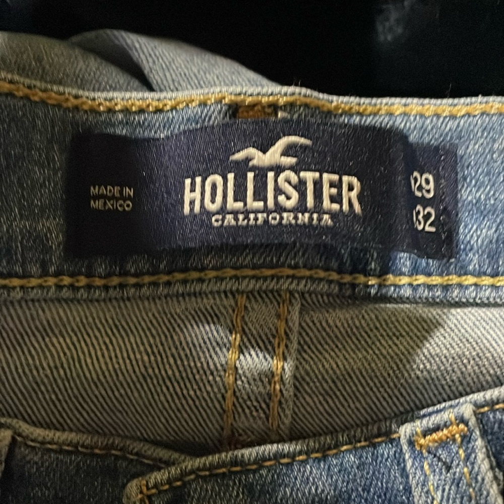Men’s Hollister jeans regular denim color